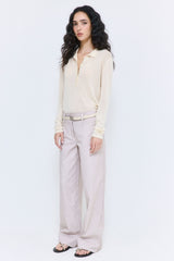 Striped Drill Pants