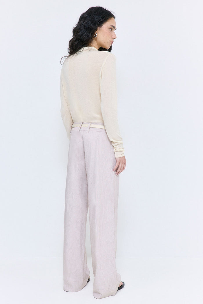 Striped Drill Pants