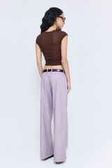 Striped Drill Pants