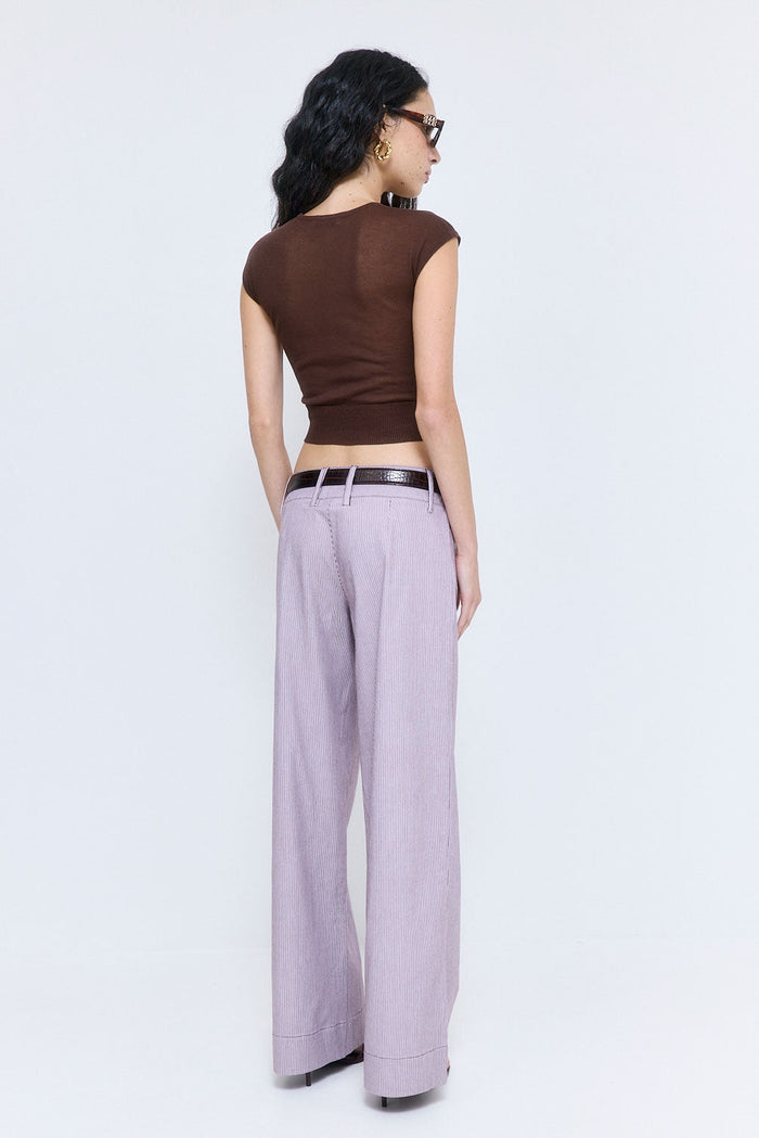 Striped Drill Pants