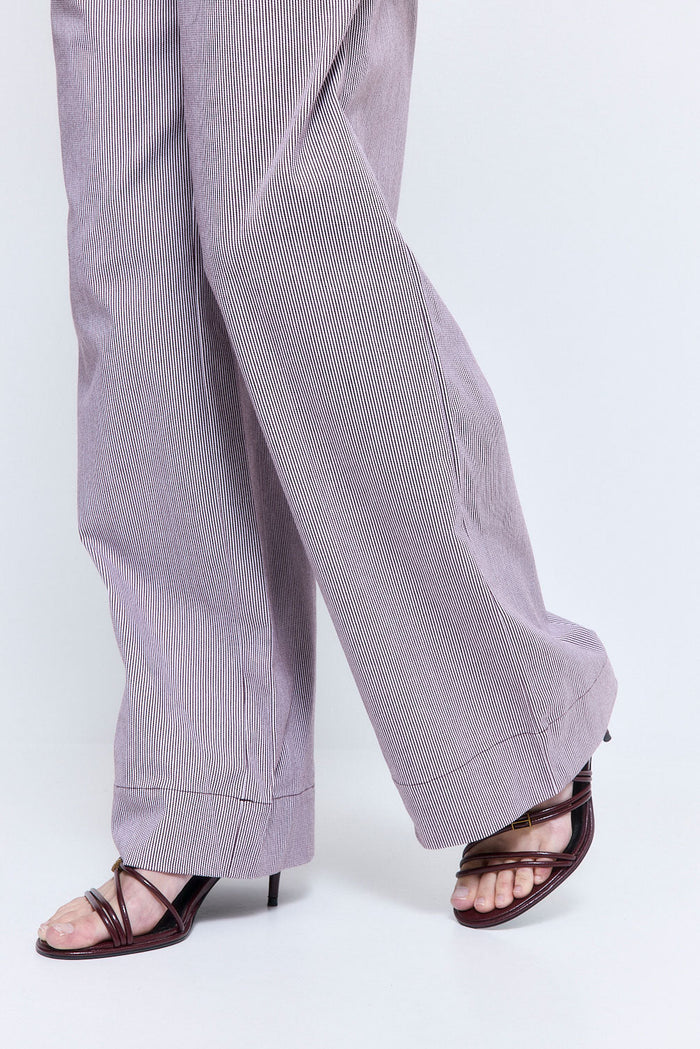 Striped Drill Pants