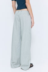 Striped Drill Pants