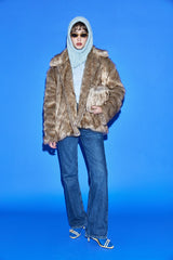 Faux Fur Coat