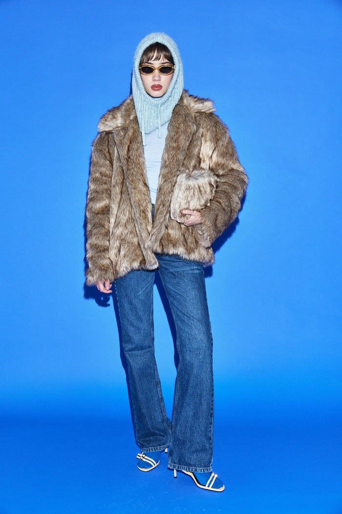 Faux Fur Coat