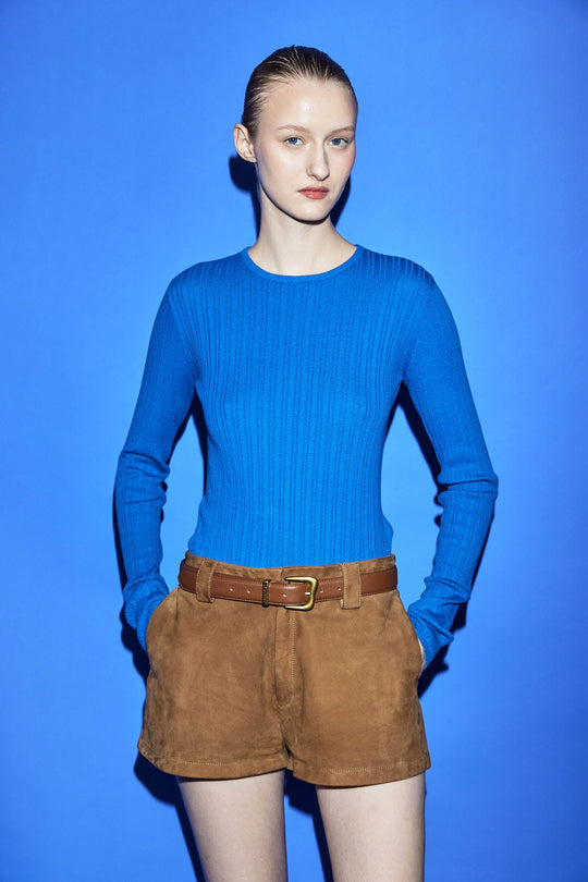 Long Sleeve Ribbed Knit - Dé Rococo