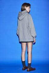 Oversized Flock Fleece Hoodie