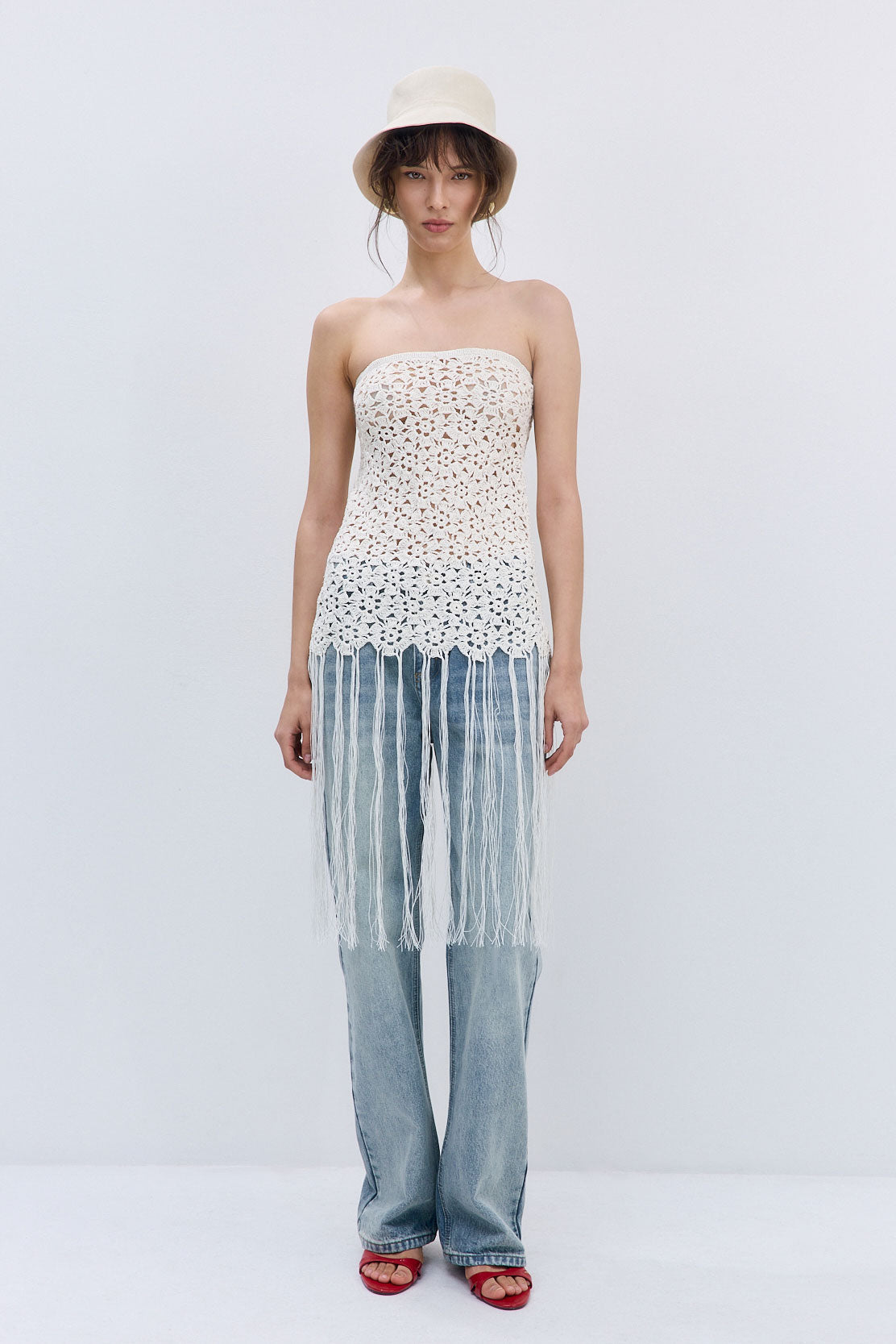 Flower Crochet Top