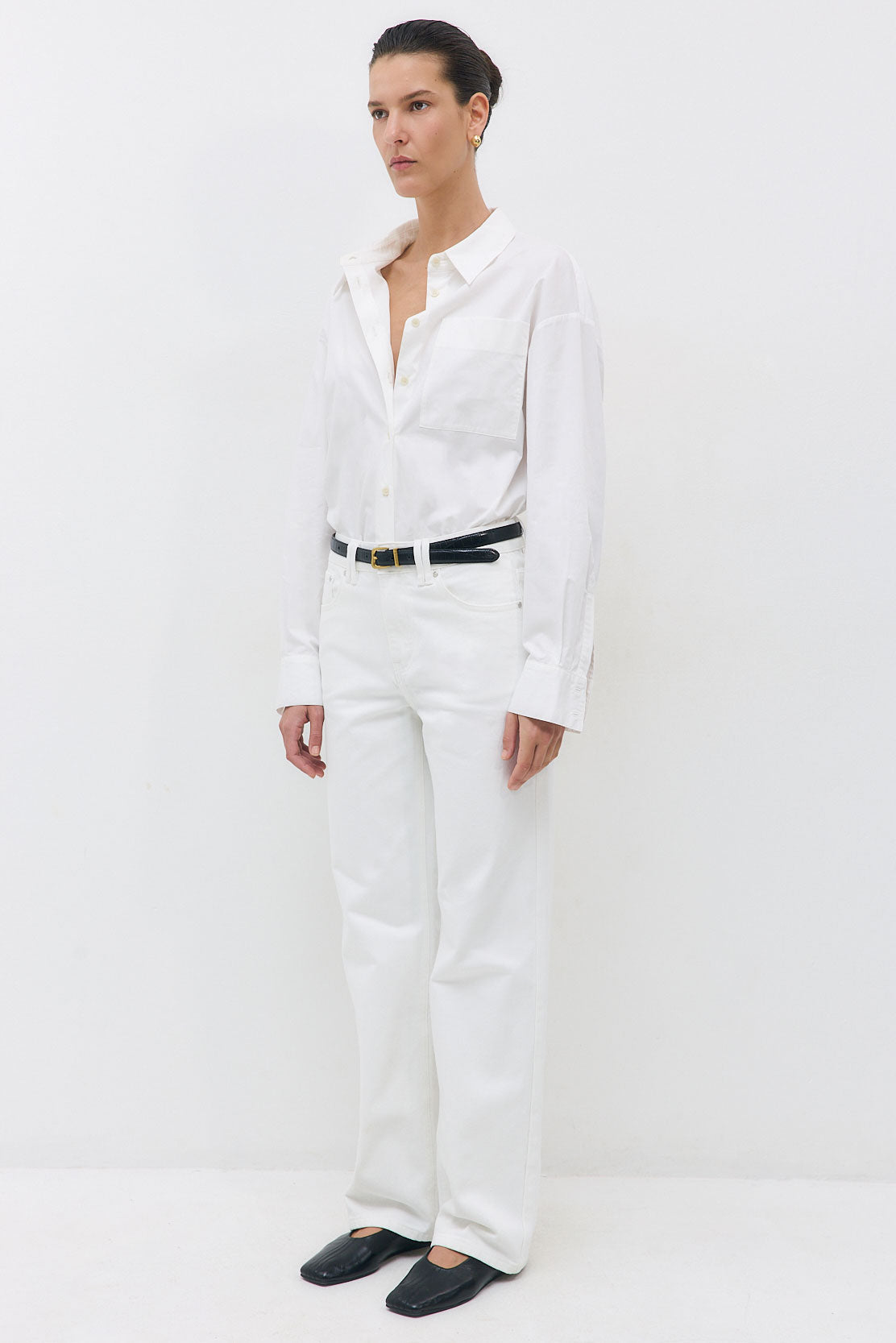 Wide Leg Drill Pants