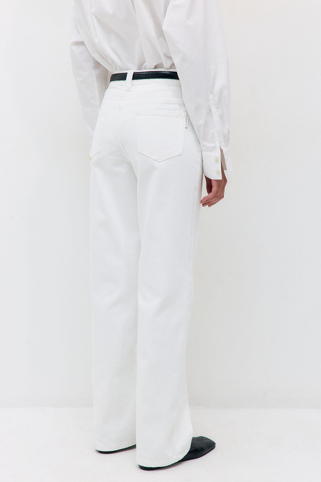 Wide Leg Drill Pants