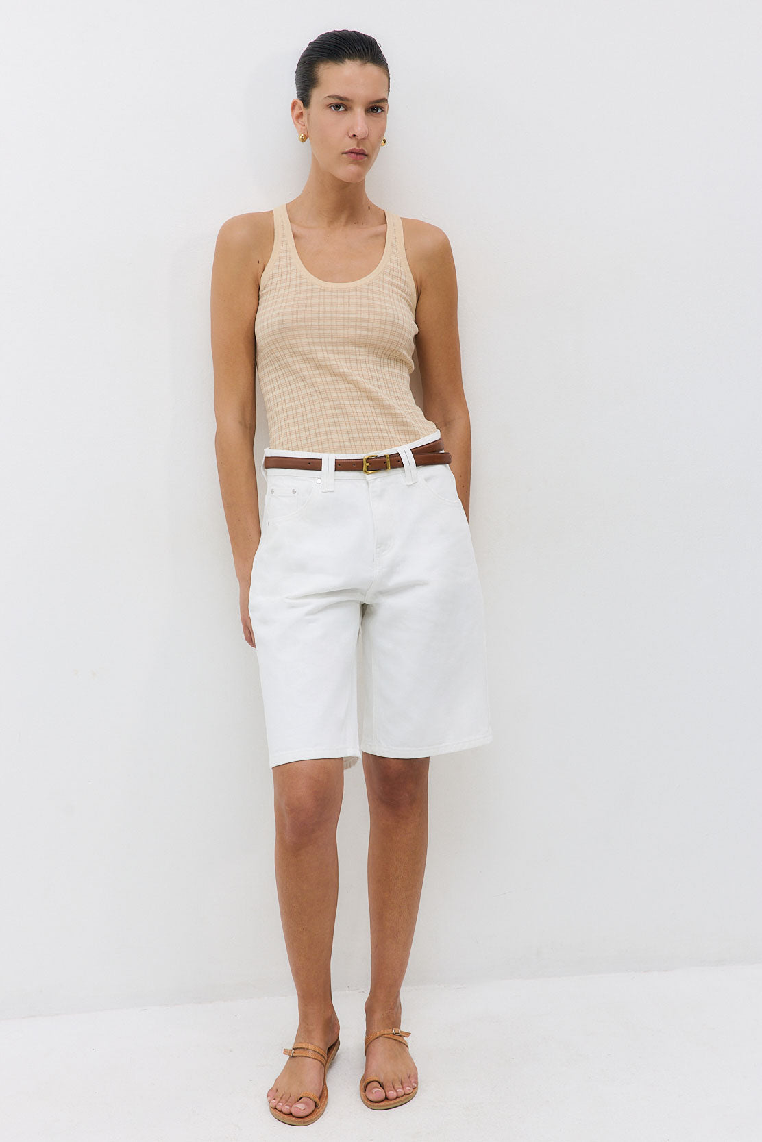 Drill Bermuda Shorts