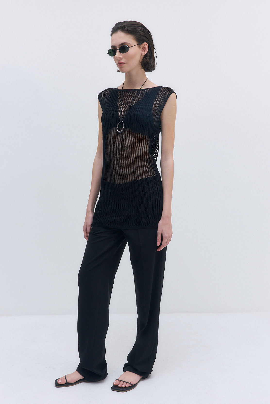 Crochet Boatneck Tank