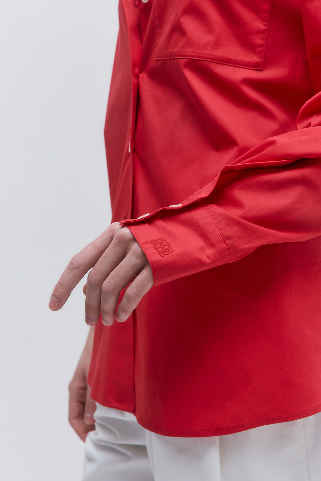 Oversized Poplin Button Down