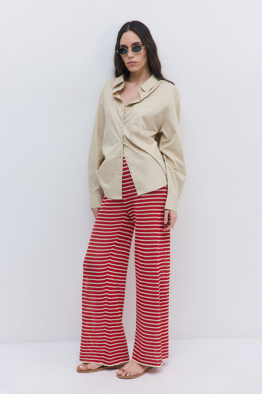 Oversized Poplin Button Down