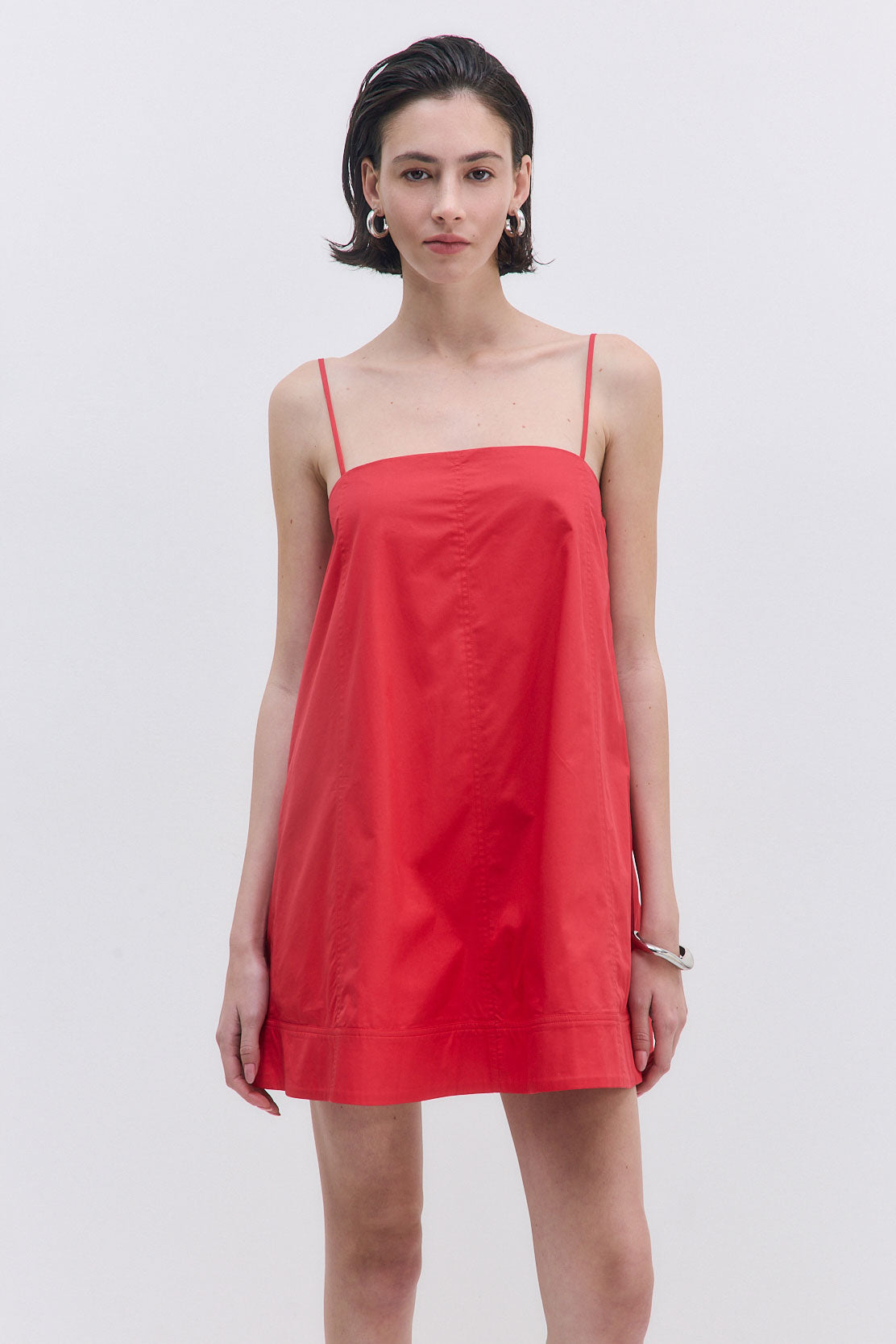 Poplin Mini Dress