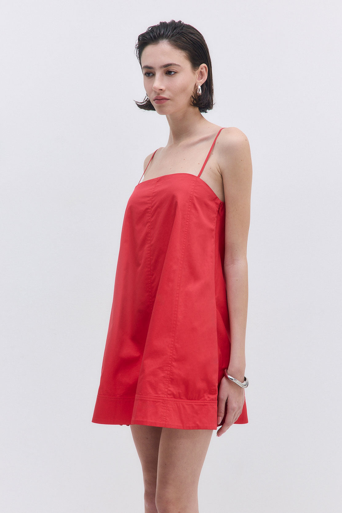 Poplin Mini Dress