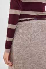 Lightweight Knitted Striped Top