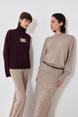 Light Knitted Mockneck