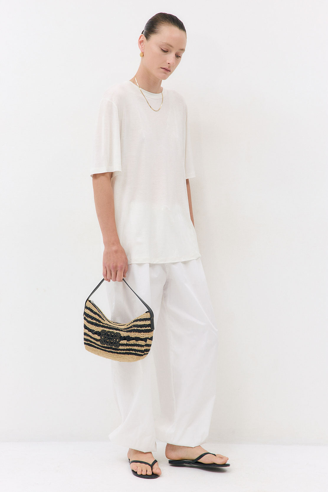 Oversized Crew Neck T Shirt