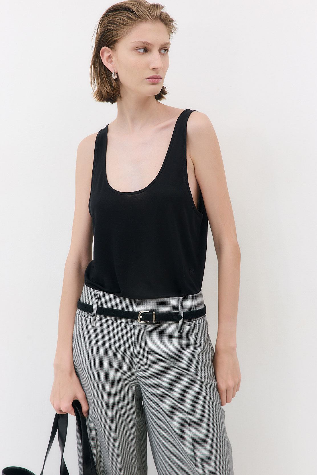 Deep Scoop Tank Top