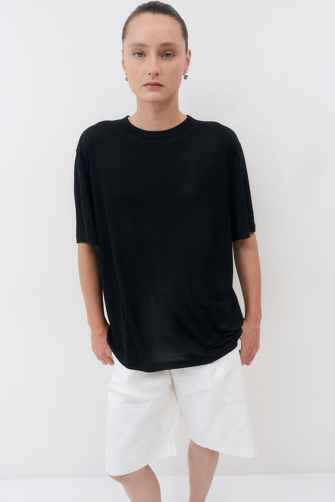 Oversized Crew Neck T Shirt