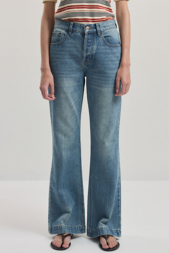 No.20| Mid Rise Flare Denim