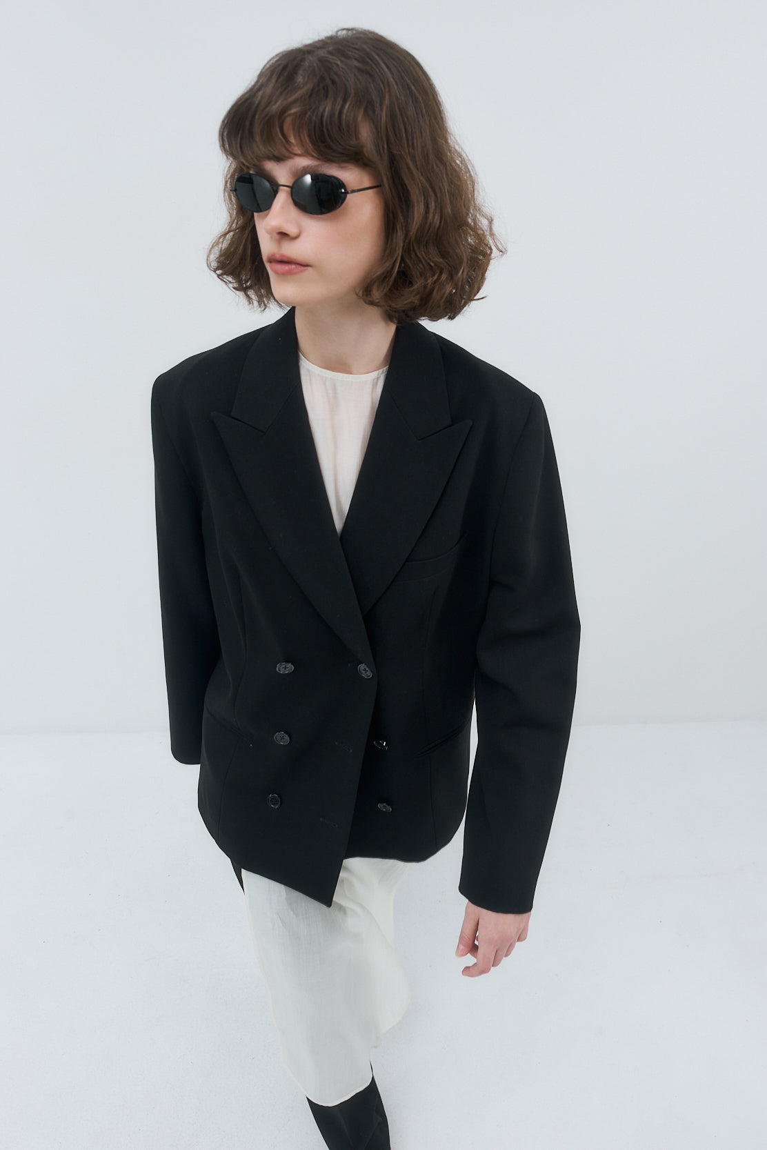 Oversized Double Breasted Daddy Blazer