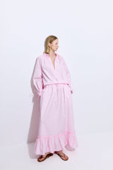 Ruffled Poplin Blouse