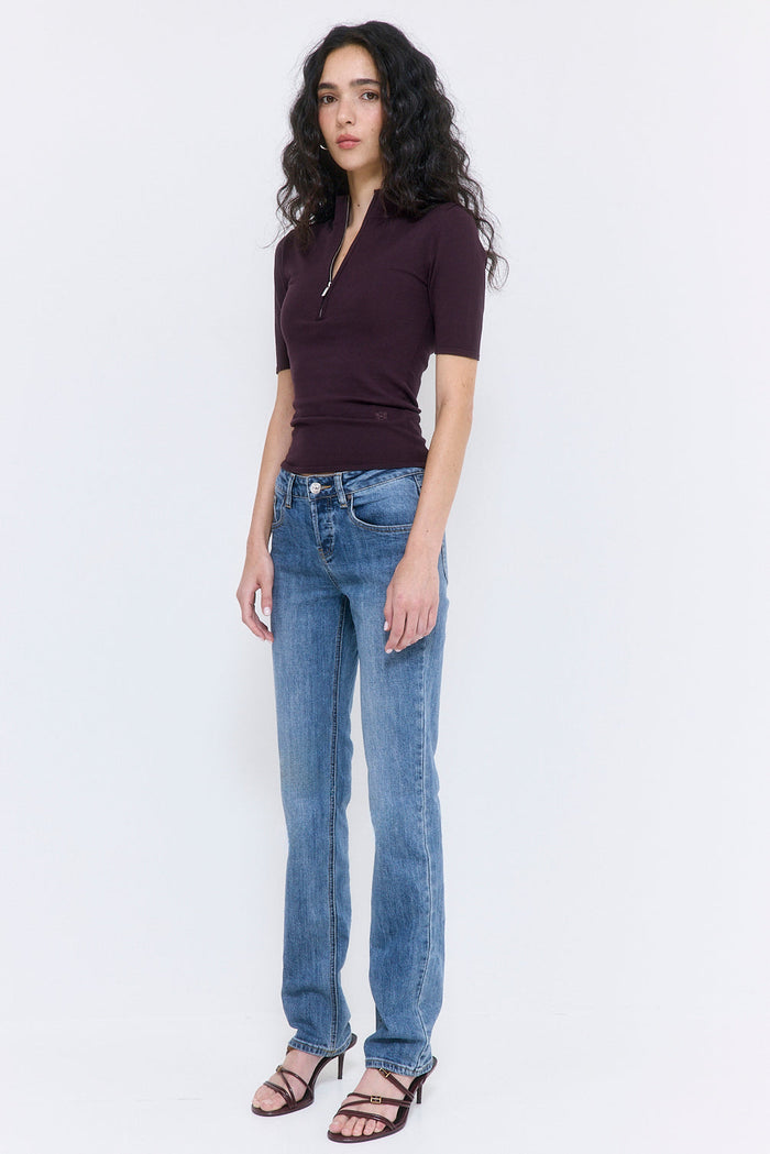 No.18| Mid Rise Fitted Denim