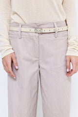 Striped Drill Pants