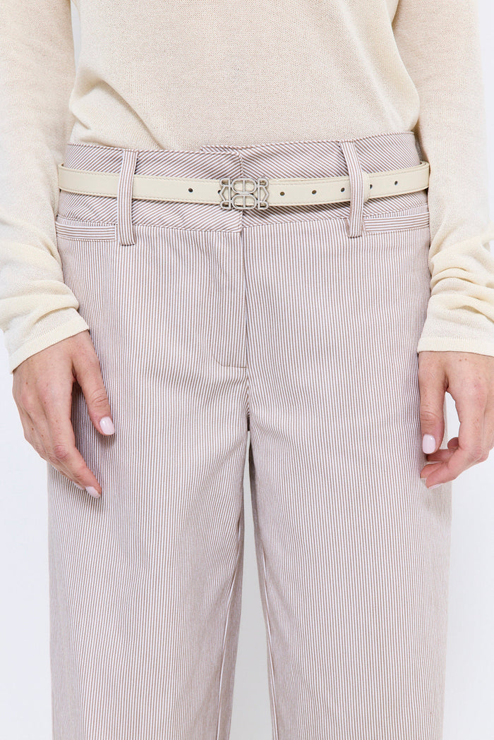 Striped Drill Pants