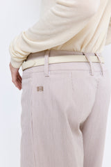 Striped Drill Pants