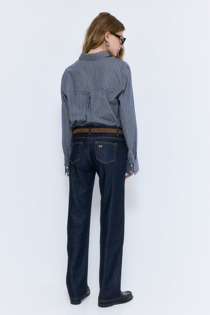 Fitted Poplin Button Down