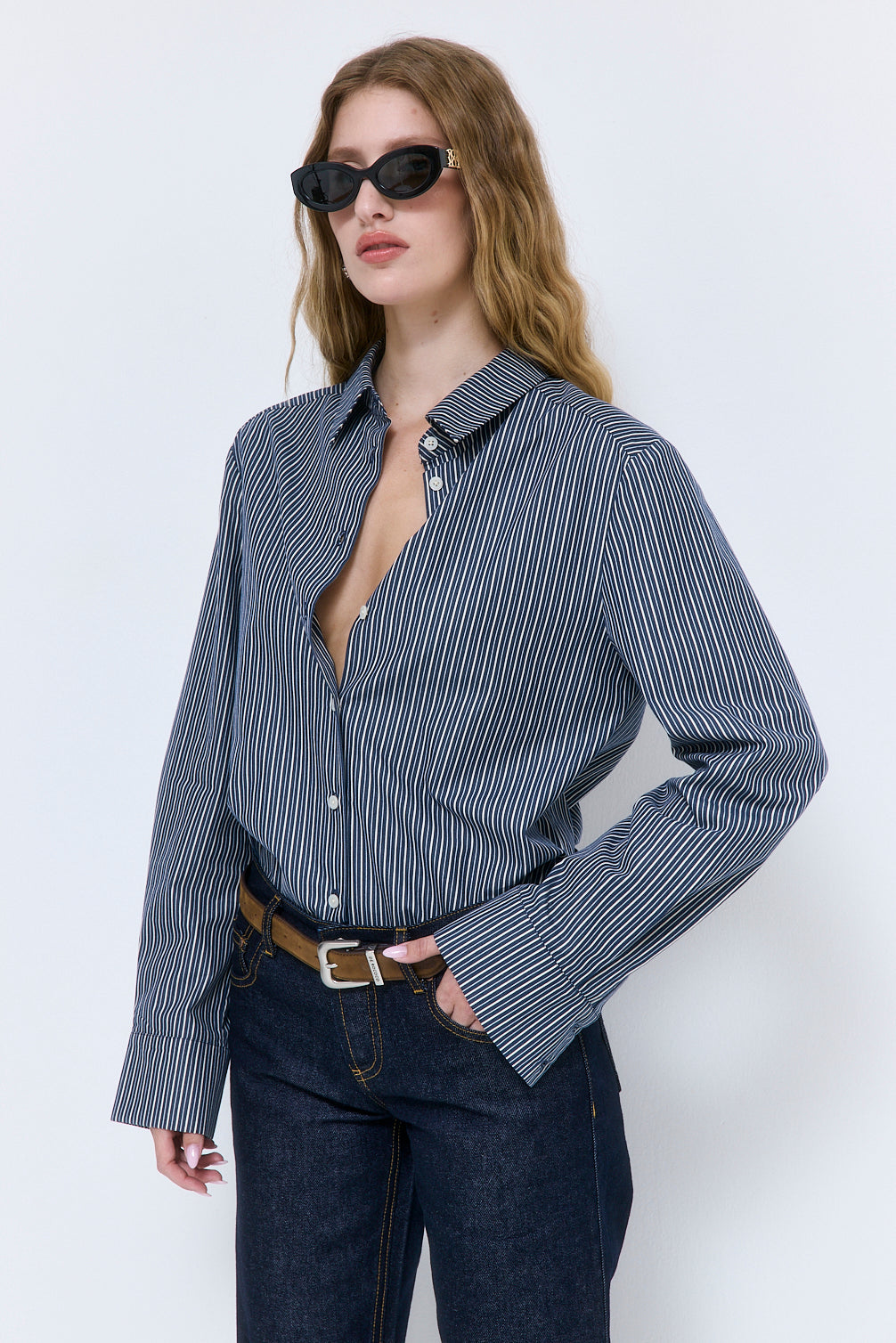 Fitted Poplin Button Down