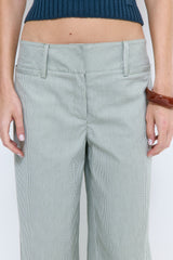 Striped Drill Pants
