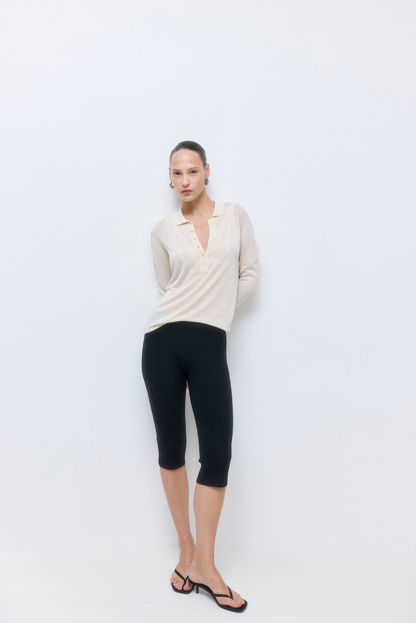 Capri Ribbed Leggings