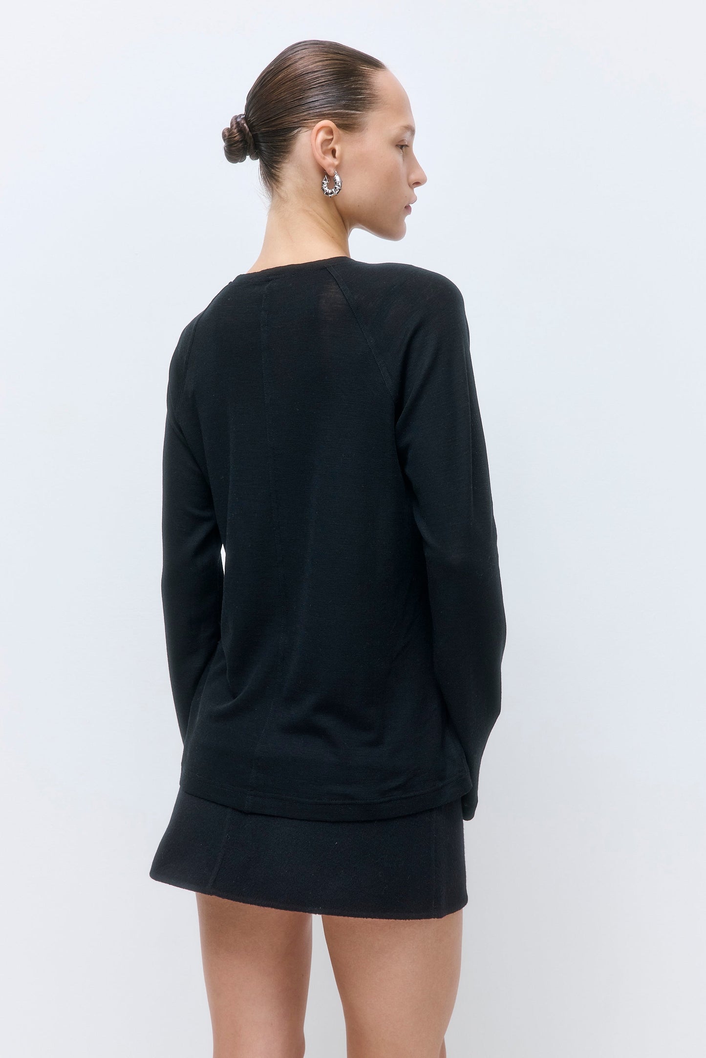 Oversized Wool Long Sleeve