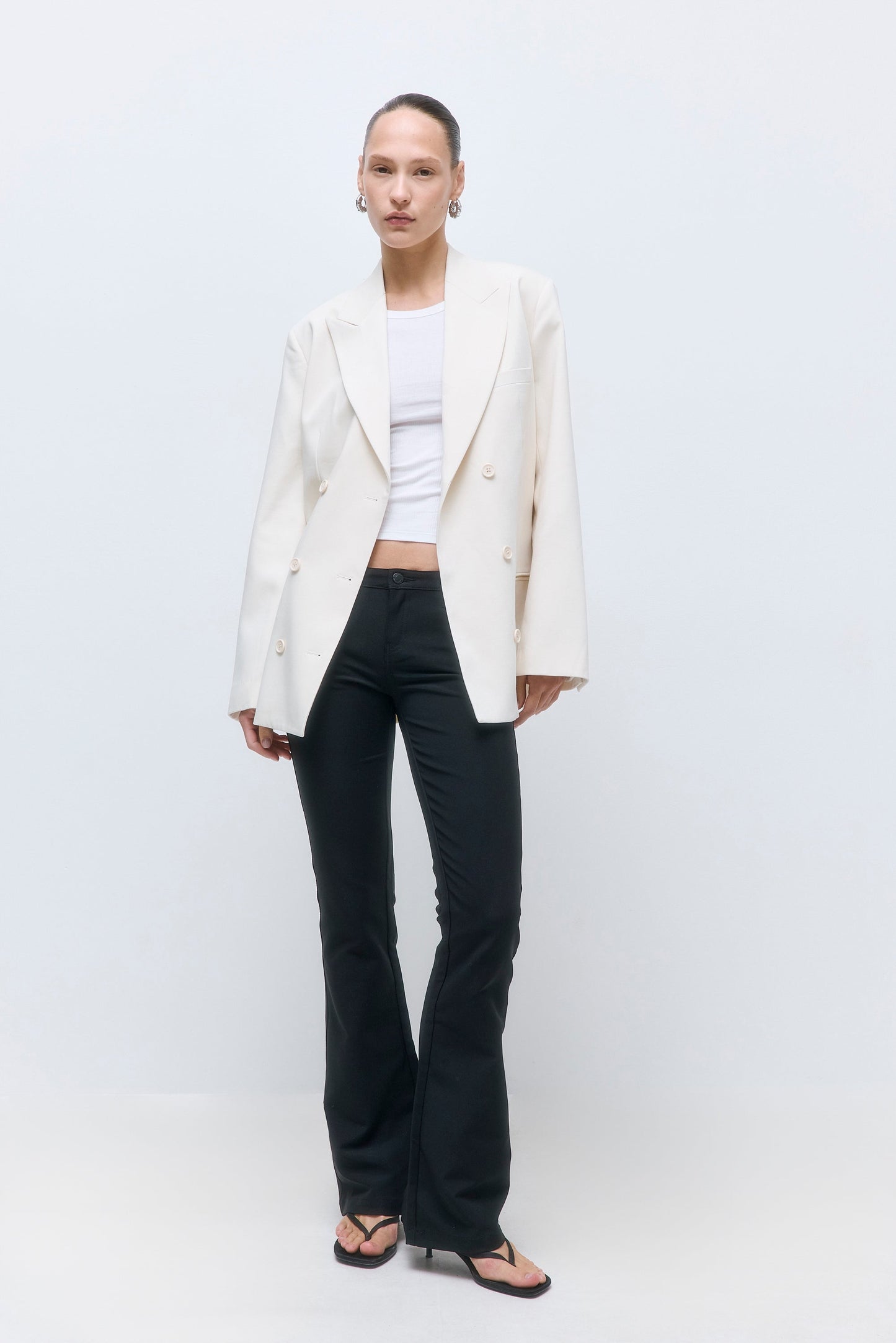 Stretchy Bootcut Pants