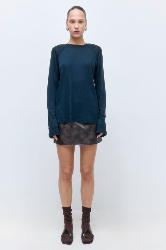 Oversized Wool Long Sleeve