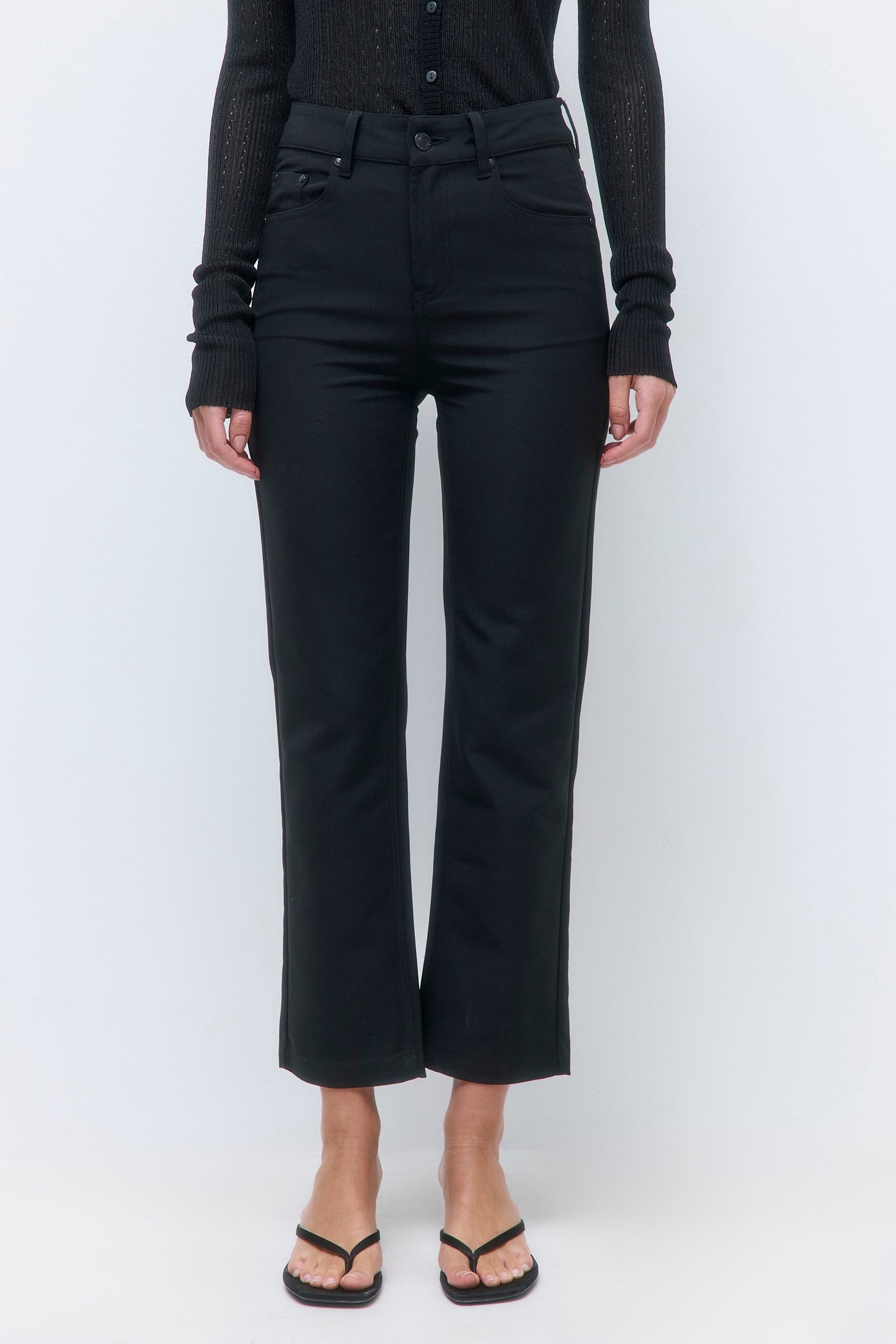 Stretchy Cropped Pants