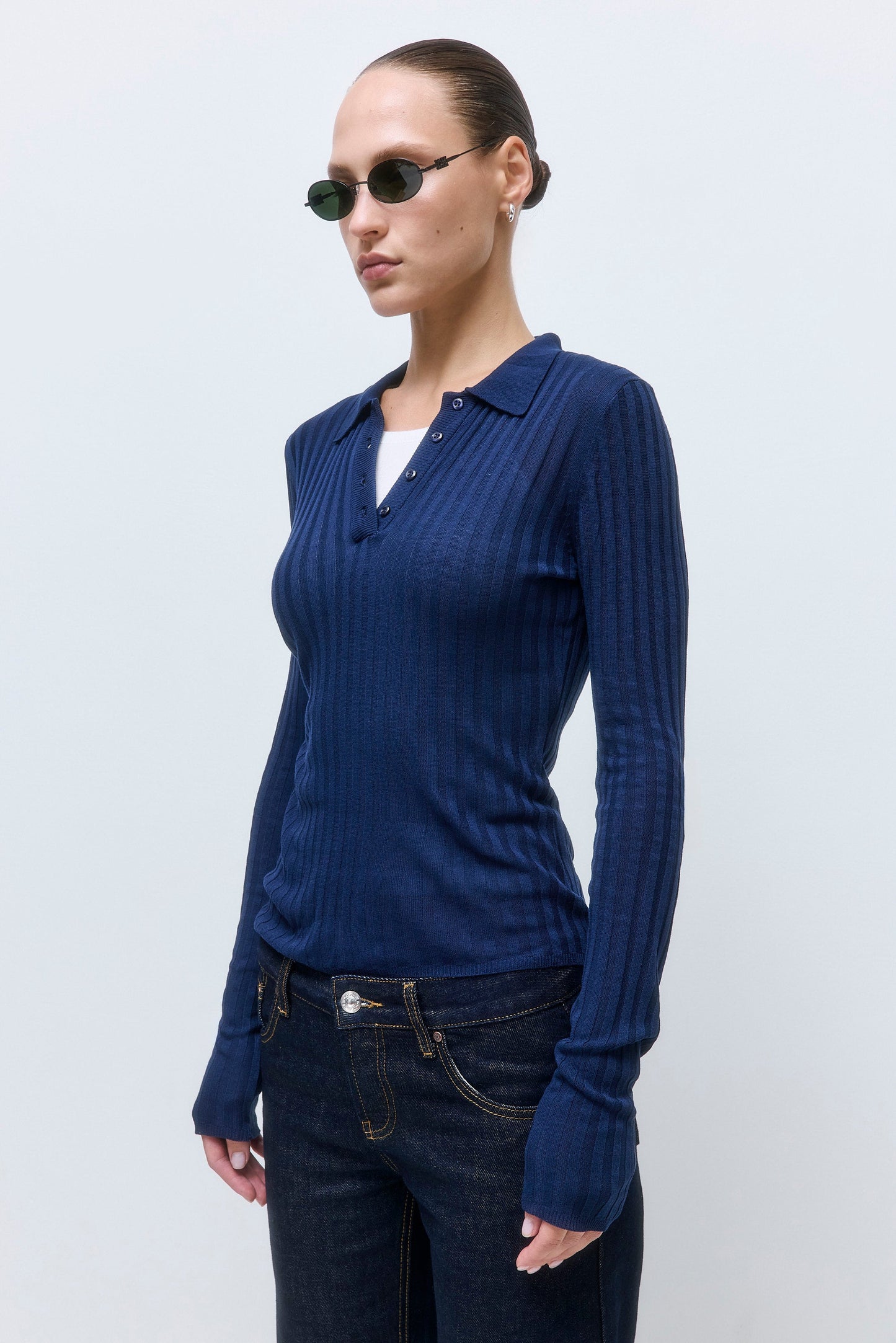 Wide Rib Polo - Dé Rococo
