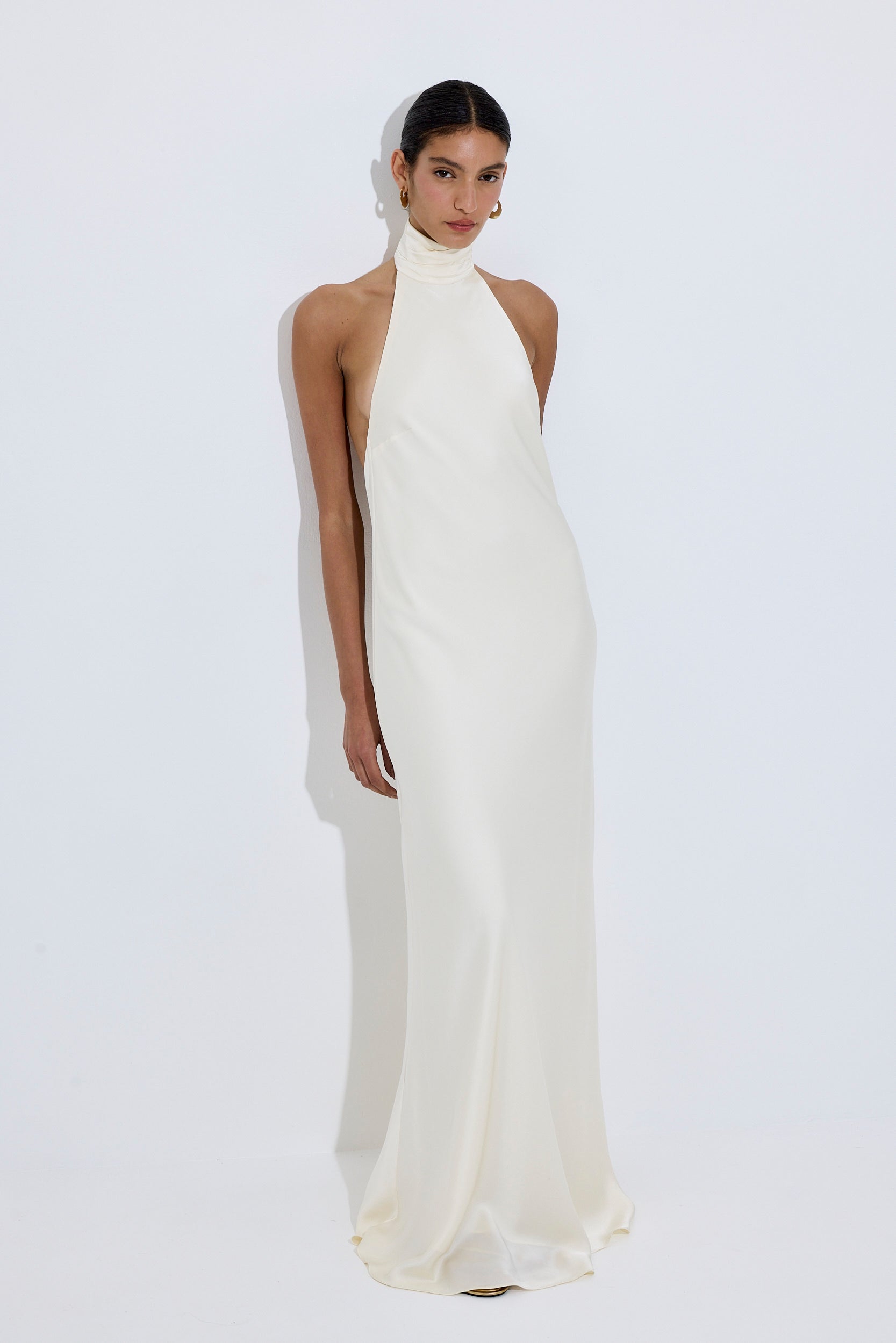 Limited Edition Collared Satin Dress D Rococo Limited Edition Collared Satin Dress D Rococo