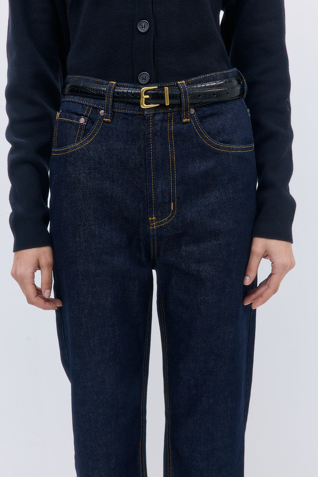 No.8| High Waisted Wide Leg Denim