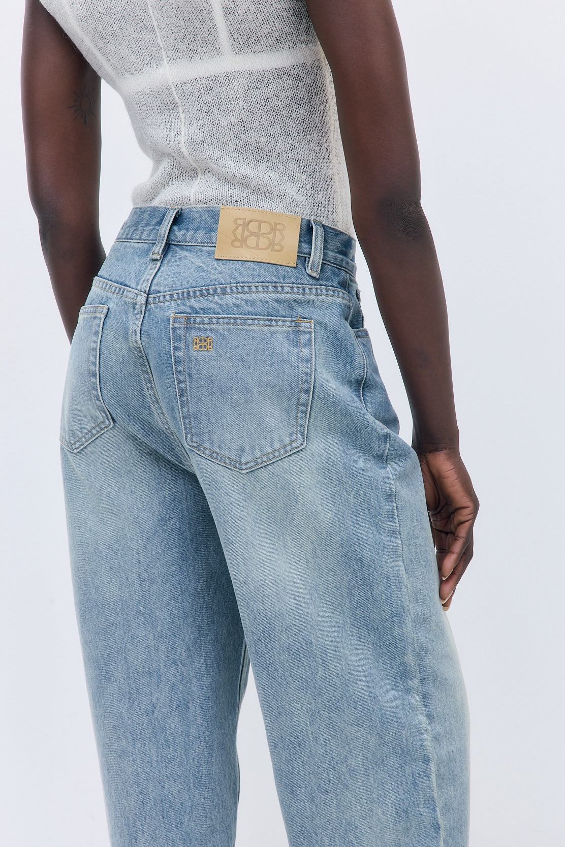 No.13| High Rise Tapered Balloon Denim