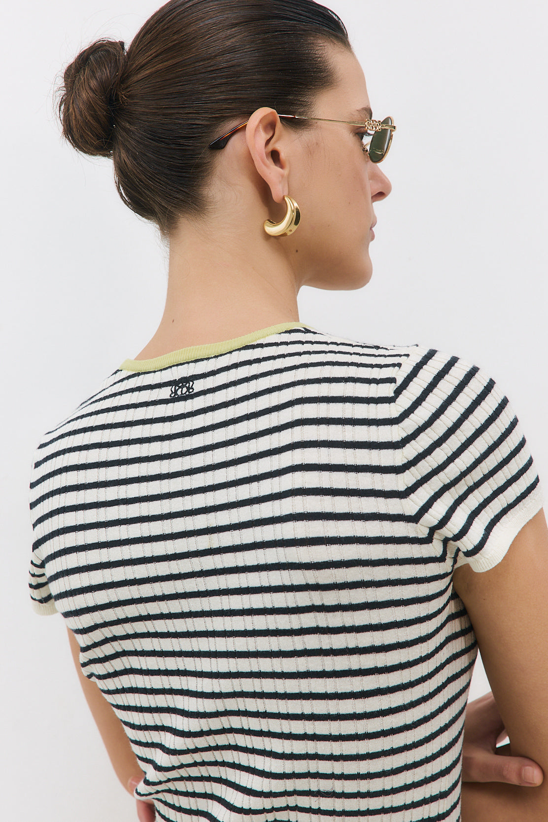 Ribbed Striped Top