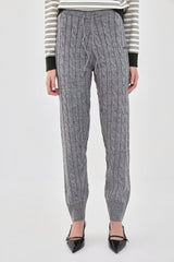 Cable-Knit Jogger