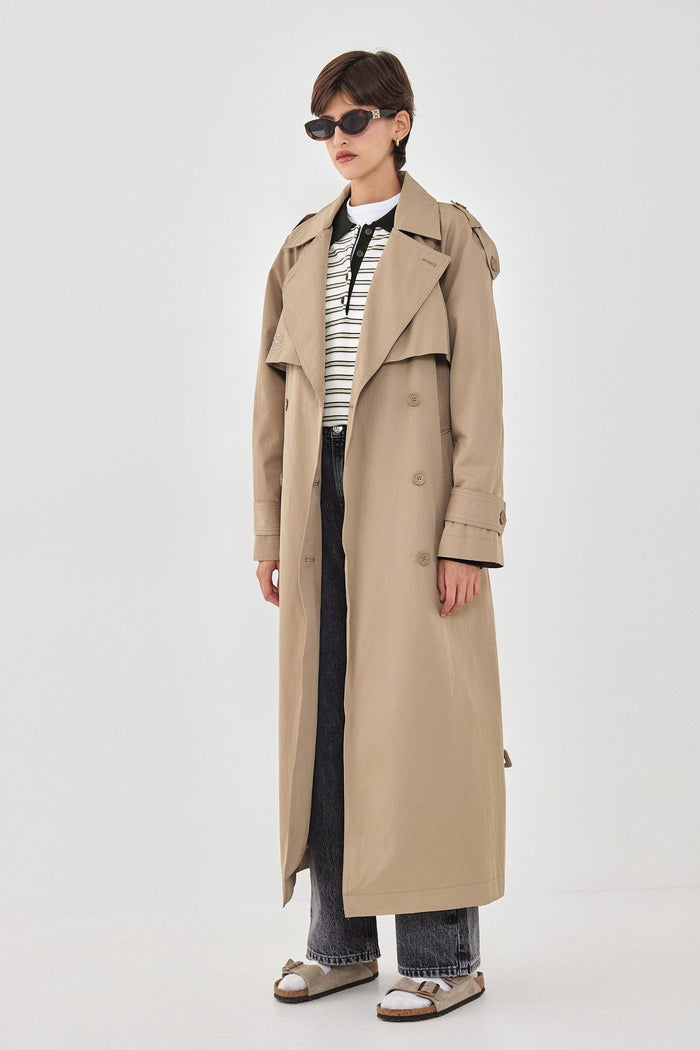 Double Breasted Trench Coat