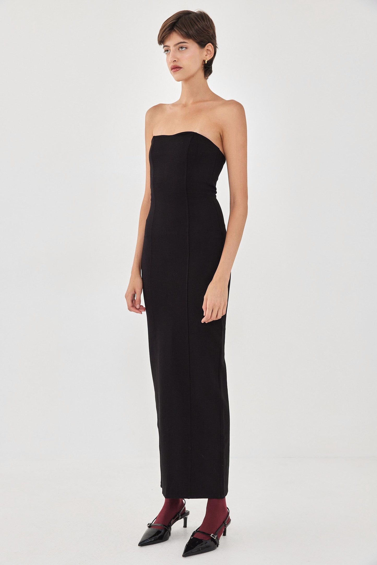Jersey Strapless Dress - Dé Rococo