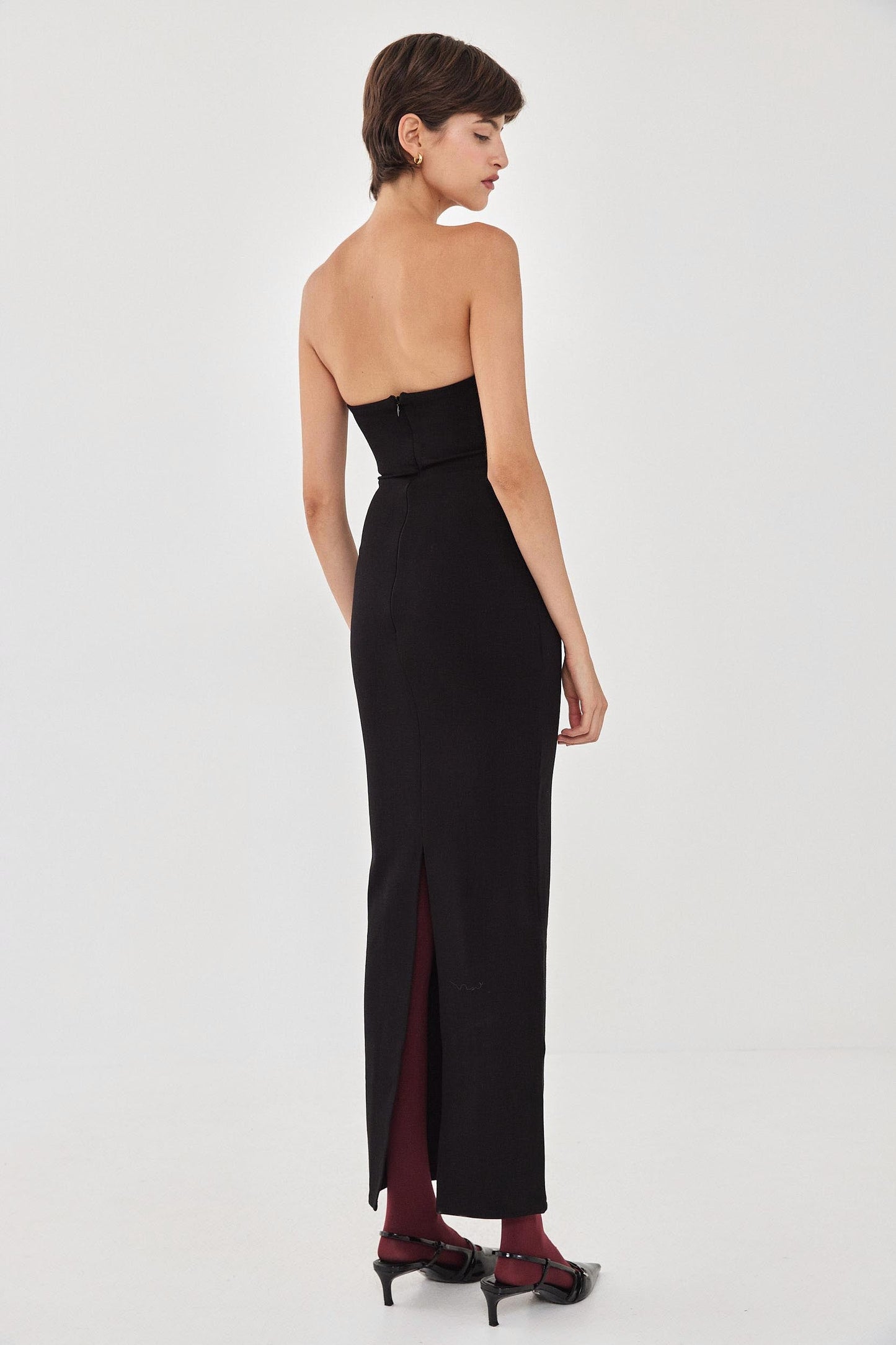 Jersey Strapless Dress - Dé Rococo