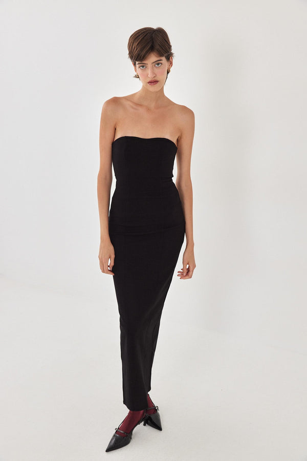 Jersey Strapless Dress