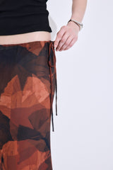 Semi Sheer Midi Skirt